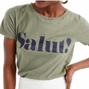 J. Crew salut! Tee